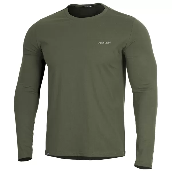  Pánské triko PENTAGON AGERON 2.0 LONG ARM SHIRT K09029 OLIVE GREEN 