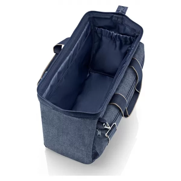  Taška REISENTHEL ALLROUNDER S POCKET HERRINGBONE DARK BLUE 