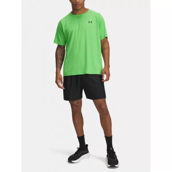  Pánské kraťasy UNDER ARMOUR UA TECH WOVEN WORDMARK SHORT černá 