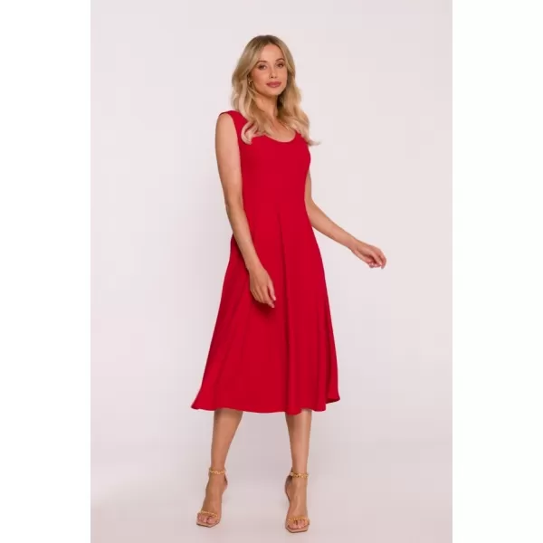  Dámské šaty STYLOVE S424 RED 