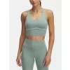 Dámské tílko UNDER ARMOUR MERIDIAN PIPED CROP TANK 6003529-348 ZELENÁ