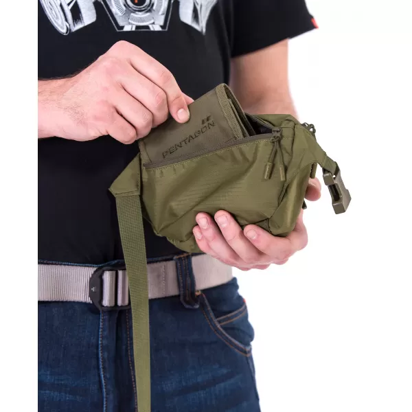  Pouzdro PENTAGON MINOR TRAVEL POUCH  K17080 BLACK 
