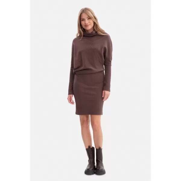  Dámské šaty BEWEAR B309 BROWN 