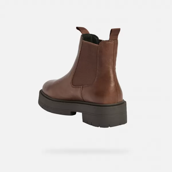  Dámské boty GEOX SPHERICA EC7 G009694 HNĚDÁ 