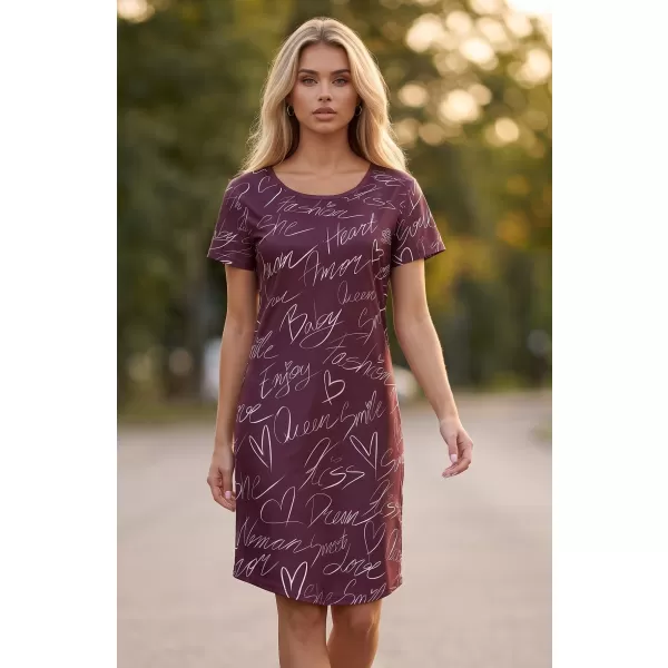  Dámské prodloužené triko/šaty premium ALTISPORT VOJ/ALW084SAT02 RUDÁ 