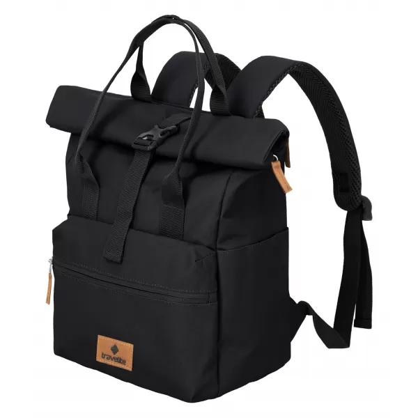  Batoh TRAVELITE BASICS SHORT HANDLE ROLL-UP BLACK 