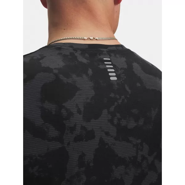  Pánské triko UNDER ARMOUR UA LAUNCH PRINTED SS 6006110-016 ŠEDÁ 