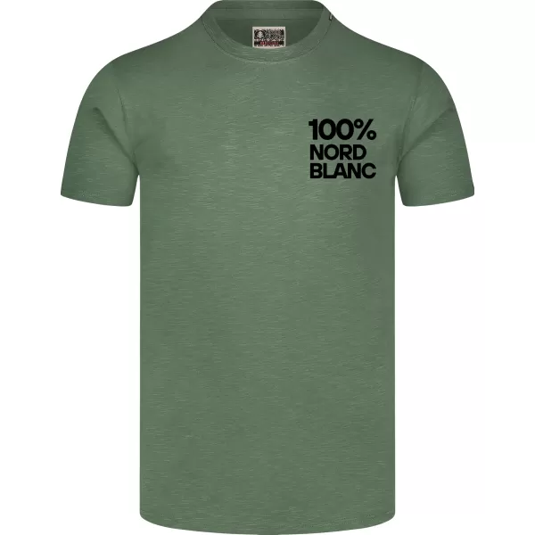  Pánské triko NORDBLANC CERTAINTY NBSMT8165 ZELENÁ 