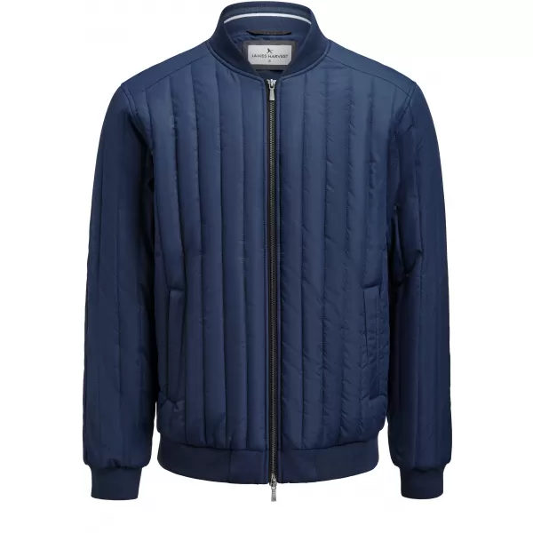  Pánská prošívaná bunda JAMES HARVEST | SCARSDALE JACKET MEN NAVY 
