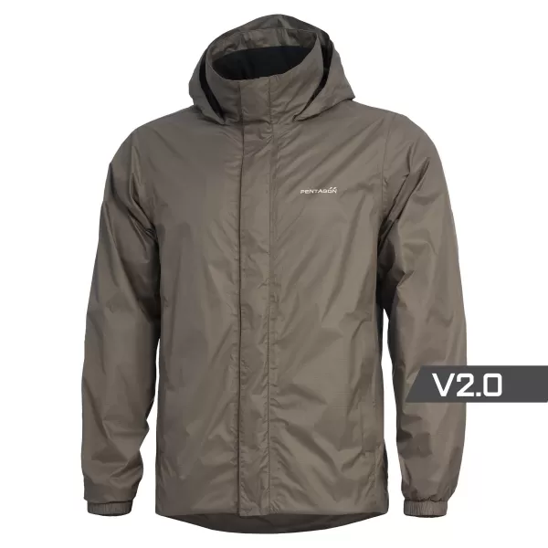  Bunda PENTAGON ATLANTIC V2.0 RAIN JACKET K07022 BROWN GREY 