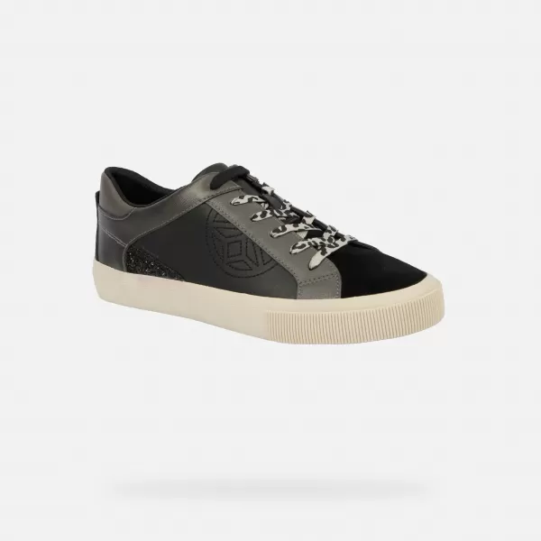  Dámské tenisky GEOX EMMELENY G009447 ČERNÁ 