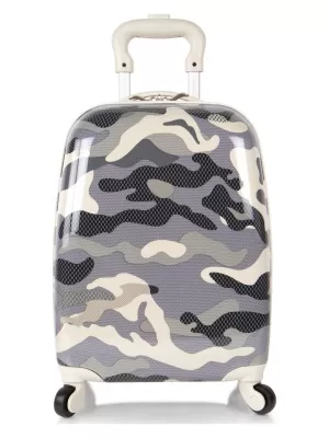 Kufr HEYS KIDS 4W GREY CAMO