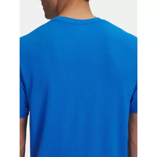  Pánské triko UNDER ARMOUR VANISH SEAMLESS NOVELTY SS modrá 
