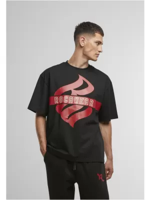 Pánské triko ROCAWEAR RWTS113 JET BLACK