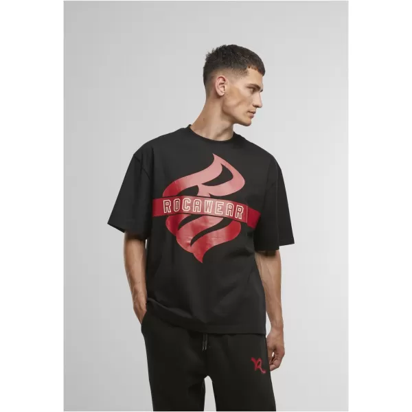  Pánské triko ROCAWEAR RWTS113 JET BLACK 