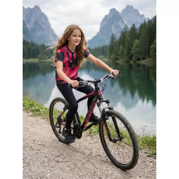  Dětské funkční triko premium ALTISPORT VOJ/ALK076TR01 HOT-PINK 