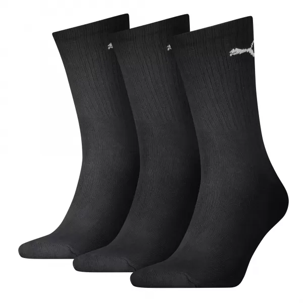  Pánské ponožky PUMA CREW SOCK 3P 88035501 BLACK 