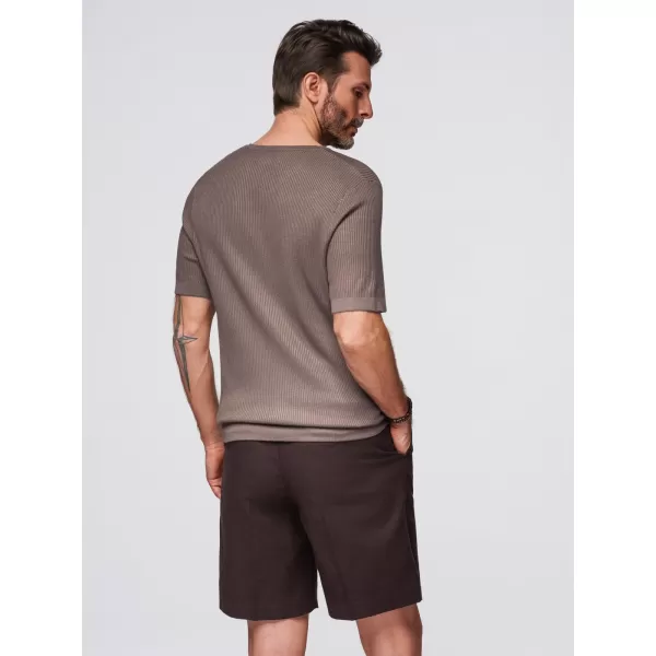  Pánské triko OMBRE OM-TSCT-0254 ASH 