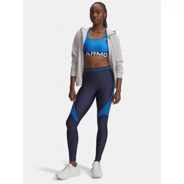  Dámské legíny UNDER ARMOUR UA HG RIB LEGGING 6003983-403 MODRÁ 