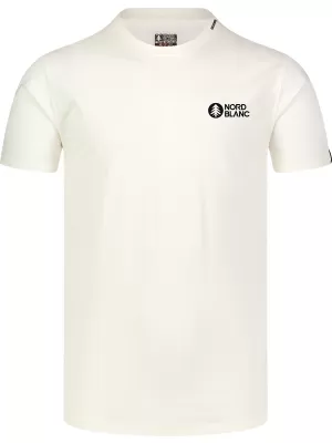 Pánské triko NORDBLANC RUMBLE NBSMT8160 KRÉMOVĚ BÍLÁ