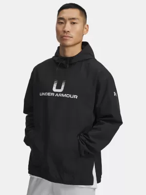 Pánská mikina UNDER ARMOUR UA UNSTOPPABLE WVN HOODIE 6003864-001 ČERNÁ