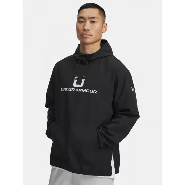  Pánská mikina UNDER ARMOUR UA UNSTOPPABLE WVN HOODIE 6003864-001 ČERNÁ 
