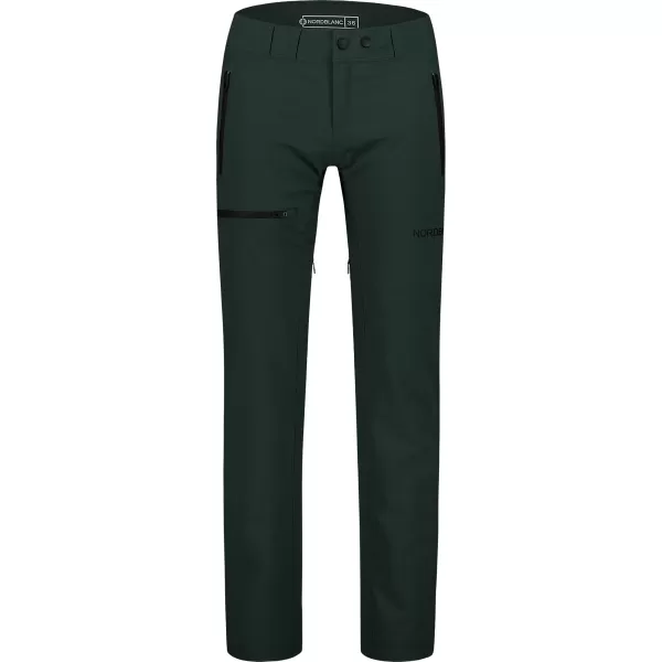  Dámské outdoorové kalhoty NORDBLANC FLOE NBFPL8277 TMAVĚ ZELENÁ 