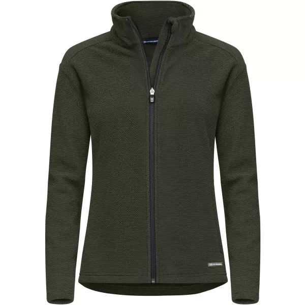  Dámská fleecová mikina CUTTER & BUCK | HUNTS FLEECE FZ WOMEN IVY GREEN 