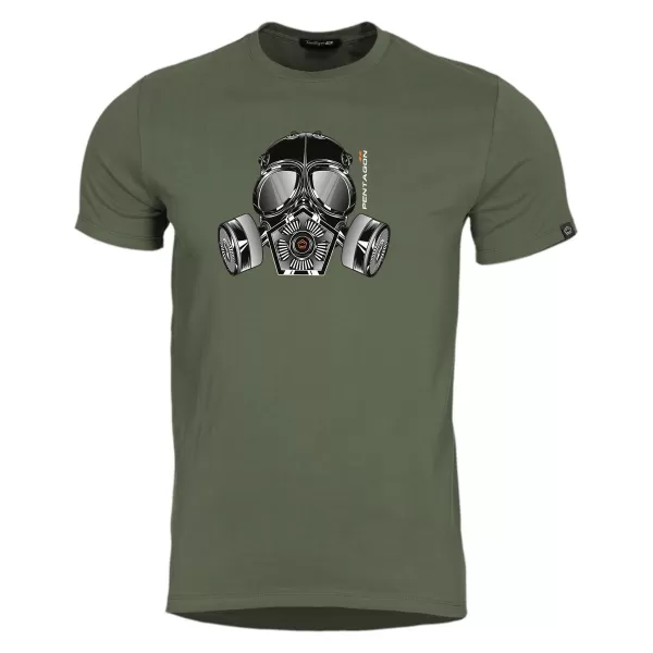  Triko PENTAGON AGERON GAS MASK K09012 OLIVE GREEN 