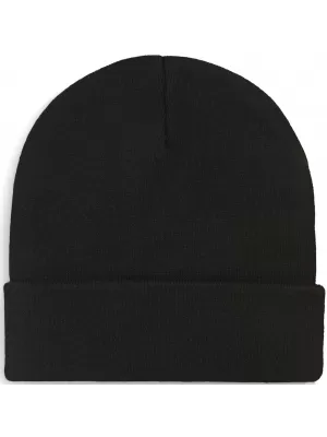 Čepice PUMA WARDROBE ESS HIGH CROWN BEANIE 02640901 PUMA BLACK