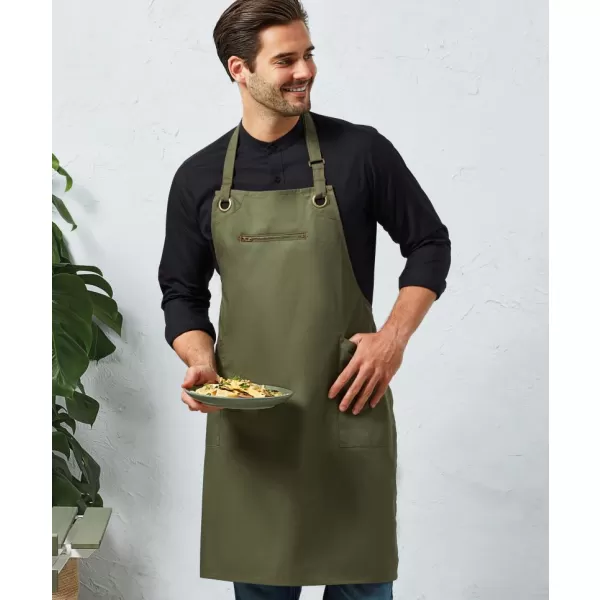  Zástěra Premier | PR 121 OLIVE/CHESTNUT 