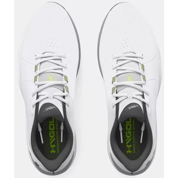  Pánské boty UNDER ARMOUR UA DRIVE PRO WIDE 3026919-100 bílá 