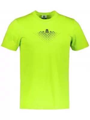 Pánské bavlněné triko ALTISPORT ALM148129 LIMETKOVÁ