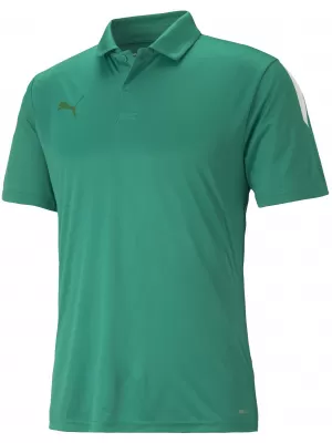 Triko S Límečkem PUMA TEAMLIGA SIDELINE POLO 65725705 PEPPER GREEN/PUMA WHITE