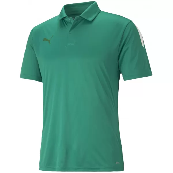  Triko S Límečkem PUMA TEAMLIGA SIDELINE POLO 65725705 PEPPER GREEN/PUMA WHITE 