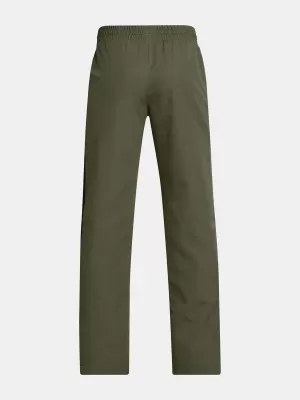 Chlapecké sportovní kalhoty UNDER ARMOUR UA B RIVAL WVN PANT 1390155-390 ZELENÁ