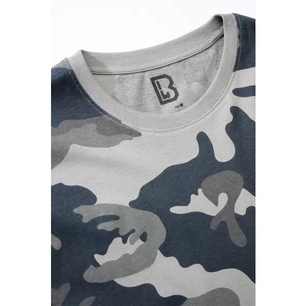  Pánské triko BRANDIT 4200 GREY CAMO 