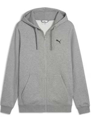 Pánská bunda PUMA ESS FULL-ZIP HOODIE FL 68259003 MEDIUM GRAY HEATHER