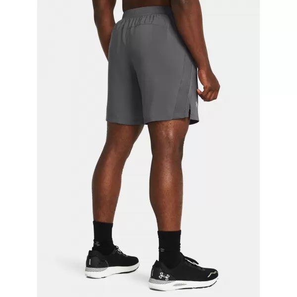  Pánské kraťasy UNDER ARMOUR UA LAUNCH 7'' SHORTS 1382620-025 ŠEDÁ 
