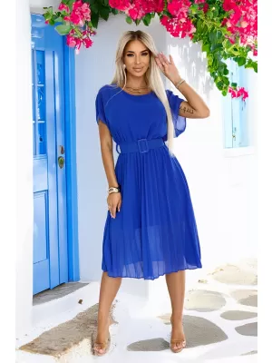 Dámské šaty NUMOCO MIA 465-6 MODRÁ