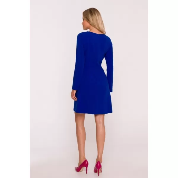  Dámské šaty STYLOVE S419 ROYAL BLUE 