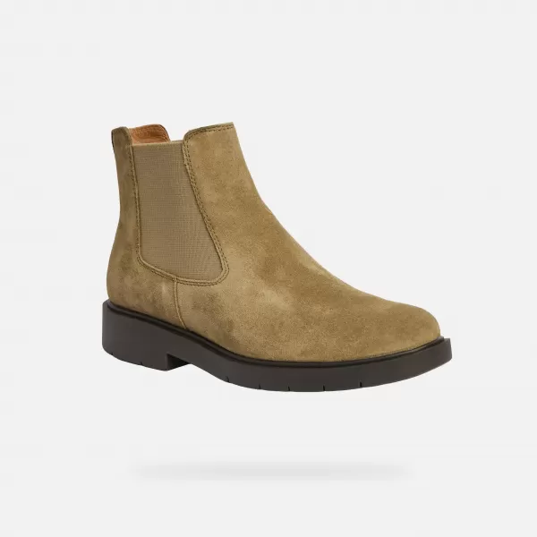  Dámské boty GEOX SPHERICA EC1 G009245 BÉŽOVÁ 