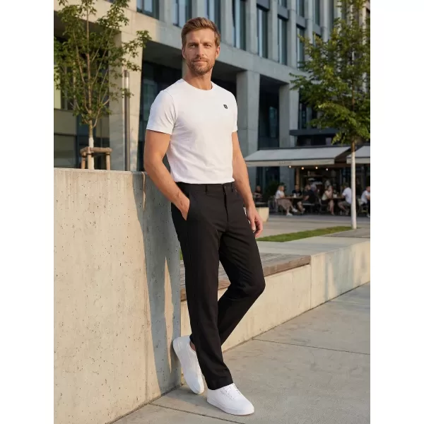  Pánské kalhoty ALTISPORT ATS TROUSER SLIM-FIT ČERNÁ 