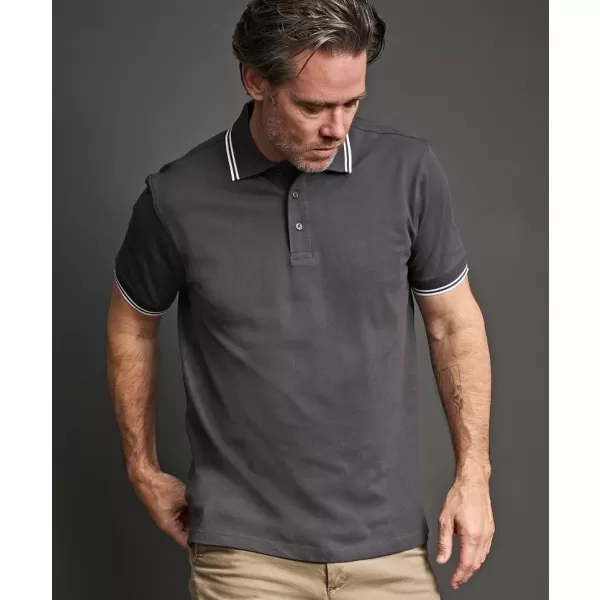  Pánské tričko Tee Jays | TJ 1407 BLACK/WHITE 