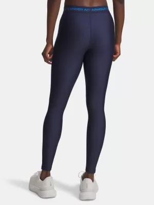 Dámské legíny UNDER ARMOUR UA HG RIB LEGGING 6003983-403 MODRÁ
