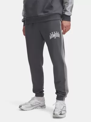 Pánské sportovní kalhoty UNDER ARMOUR UA RIVAL FLC CB PANTS 6003954-025 ŠEDÁ