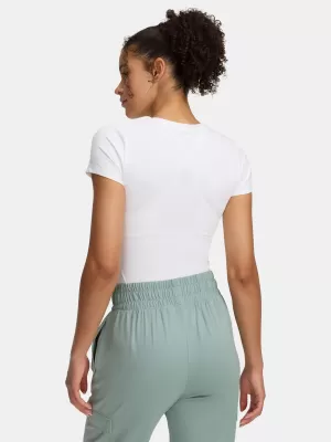 Dámské triko UNDER ARMOUR MERIDIAN CORE SS 6000341-100 BÍLÁ