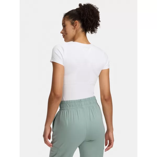  Dámské triko UNDER ARMOUR MERIDIAN CORE SS 6000341-100 BÍLÁ 