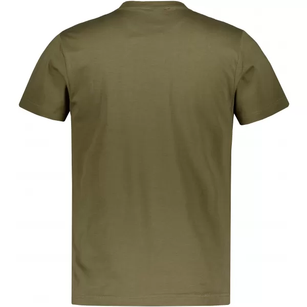 Pánské triko s krátkým rukávem ALTISPORT ALM193129 KHAKI 