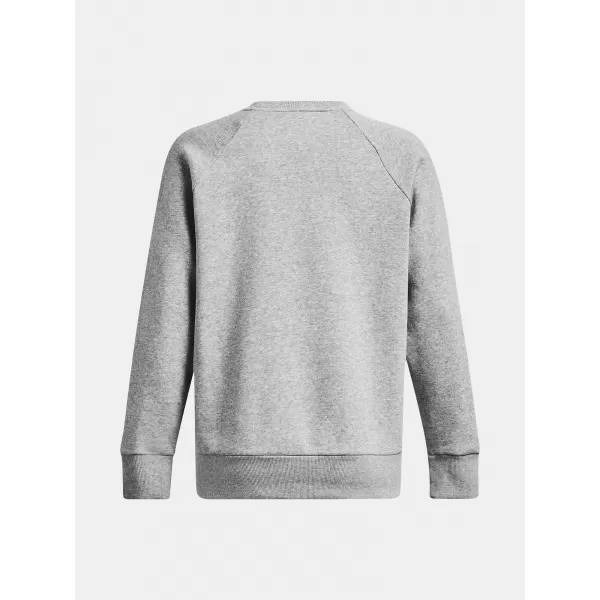  Dámská mikina UNDER ARMOUR UA RIVAL FLEECE CREW 1379508-012 ŠEDÁ 